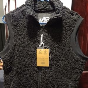 Women's Sherpa Sweater Vest sz Small